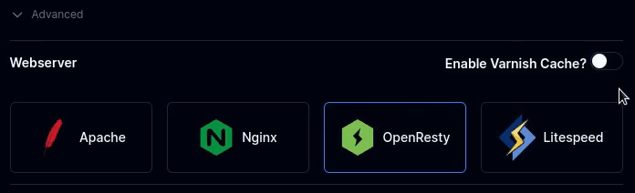 openlitespeed for user