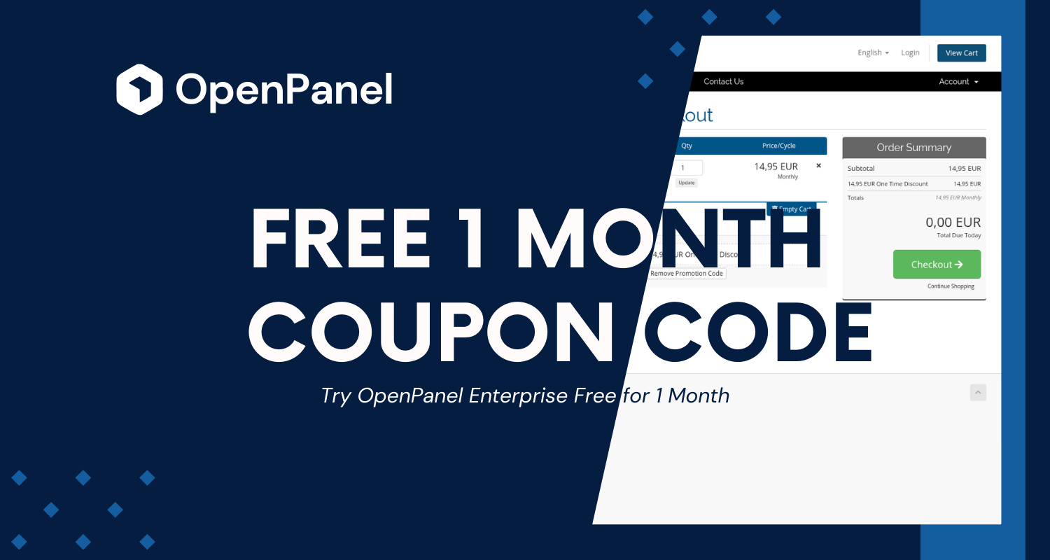 Try OpenPanel Enterprise Free for 1 Month