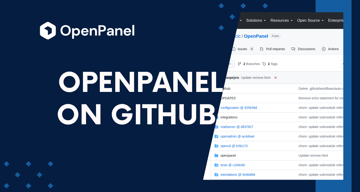 Is OpenPanel open source?