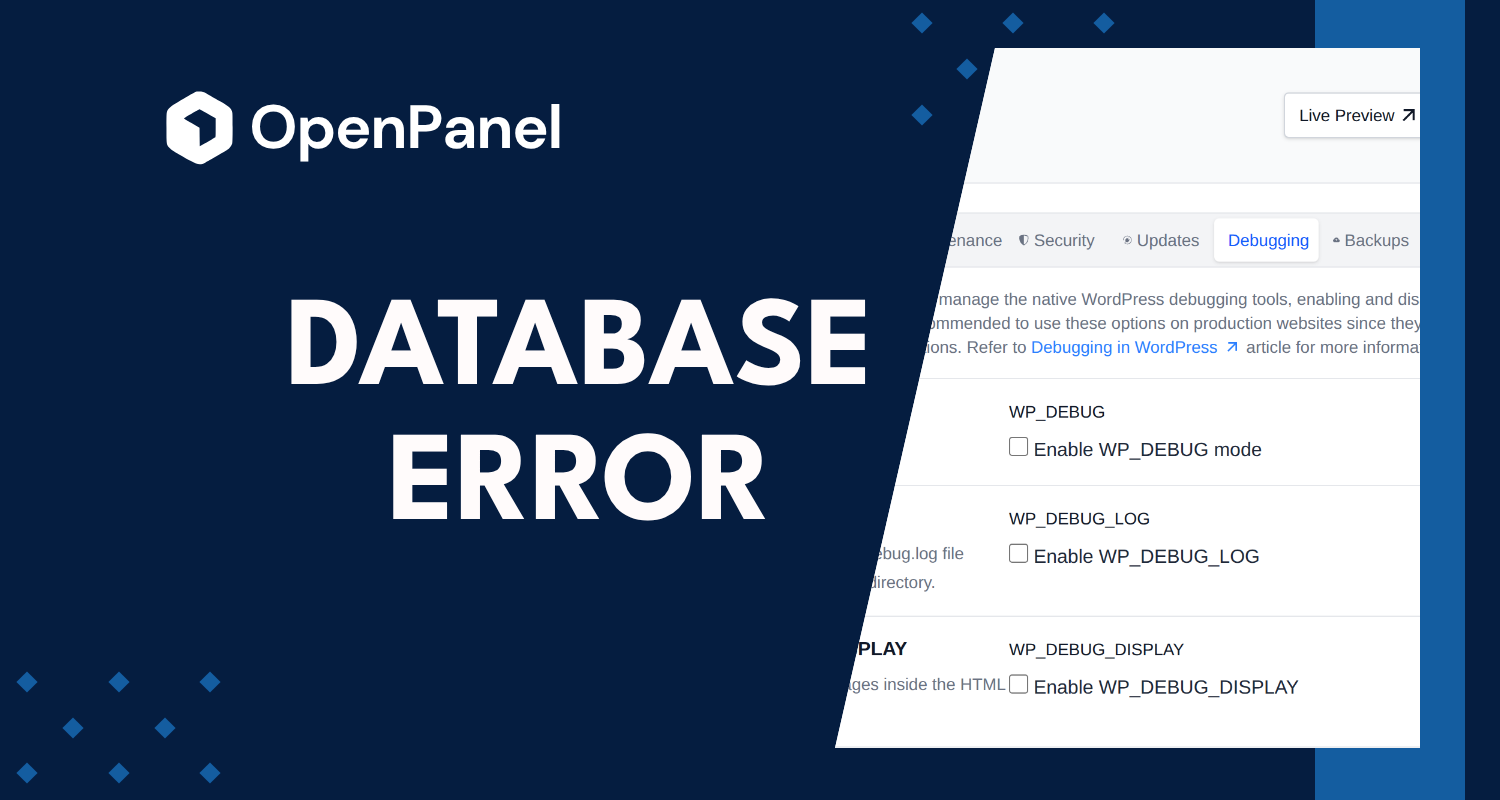 How to Fix "Error Establishing a Database Connection" in WordPress
